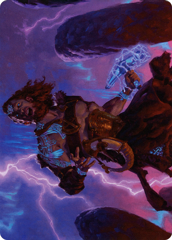 Toralf, God of Fury // Toralf, God of Fury (ASKHM-039) - Art Series: Kaldheim (Borderless)