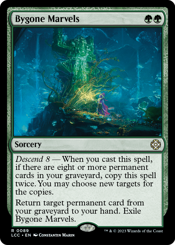 Bygone Marvels (LCC-089) - The Lost Caverns of Ixalan Commander