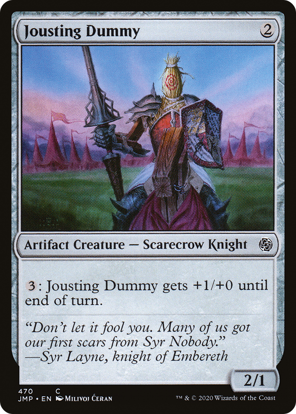 Jousting Dummy (JMP-470) - Jumpstart