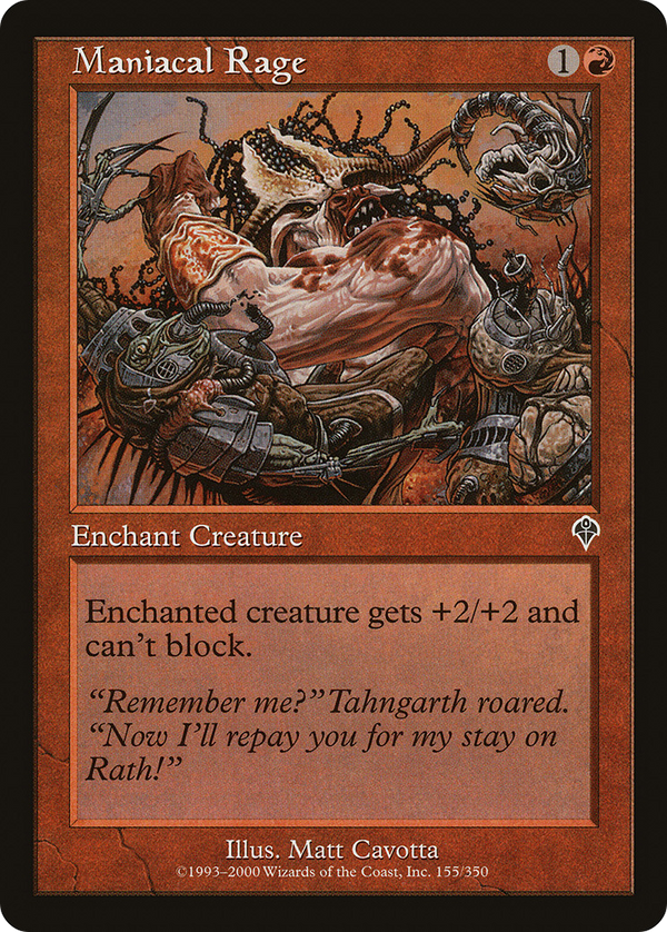 Maniacal Rage (INV-155) - Invasion
