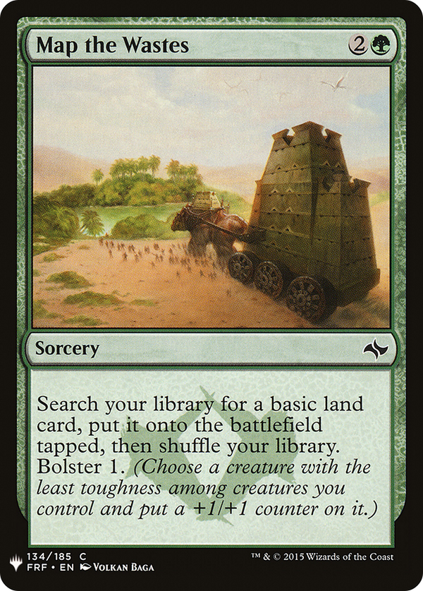 Map the Wastes (LIST-134) - The List