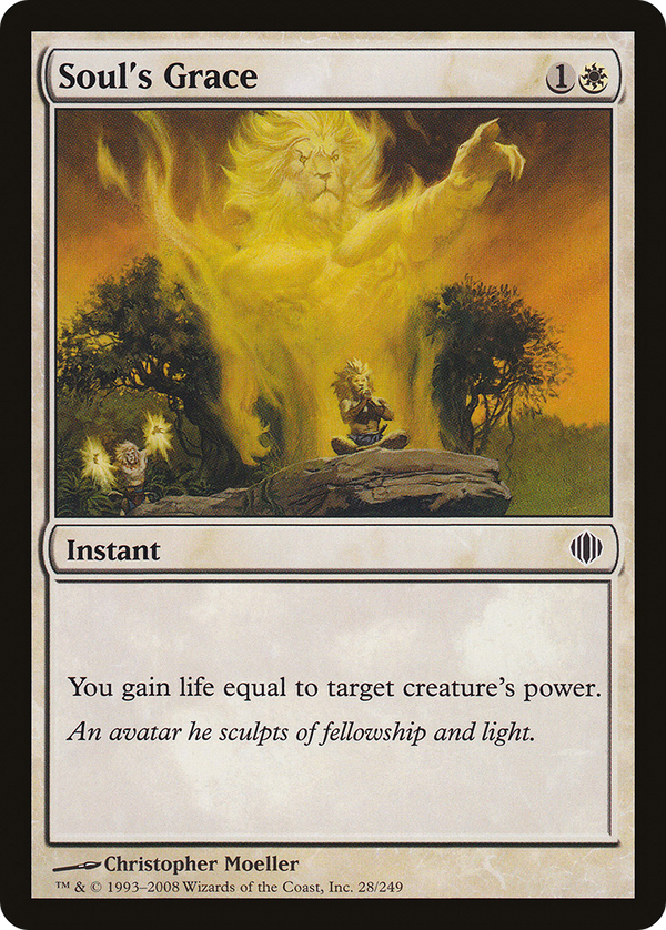 Soul's Grace (ALA-028) - Shards of Alara Foil