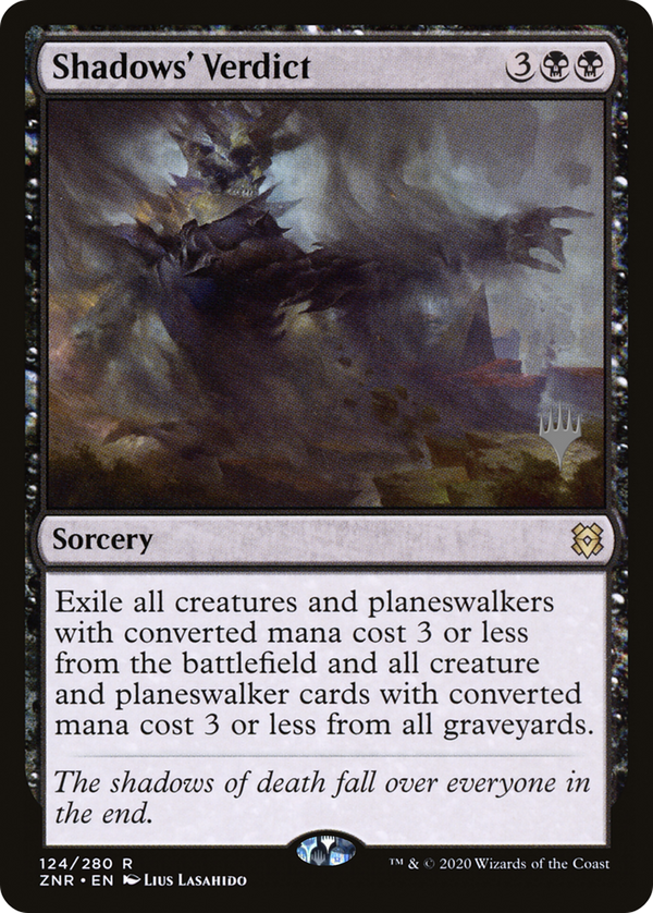 Shadows' Verdict (PPZNR-124) - Zendikar Rising Promos Foil