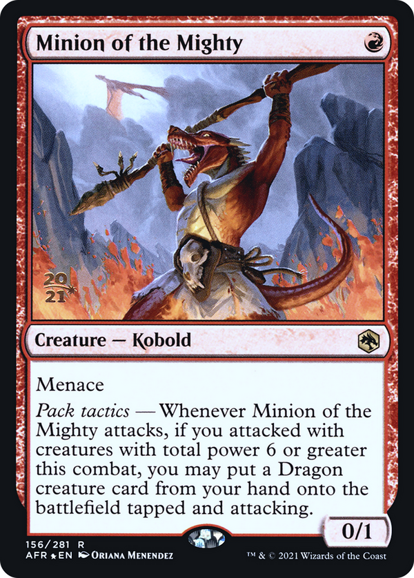 Minion of the Mighty (PRE-156) - Adventures in the Forgotten Realms Promos Foil