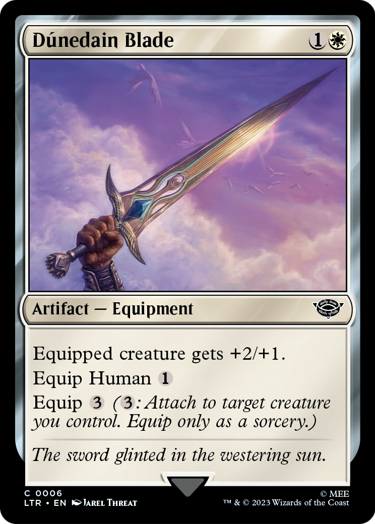 Dunedain Blade (LTR-006) - The Lord of the Rings: Tales of Middle-earth
