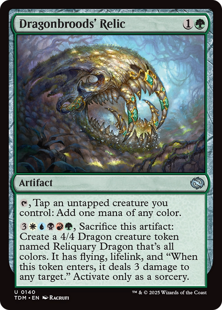 Dragonbroods' Relic (TDM-140) - Tarkir: Dragonstorm
