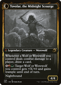 Tovolar, Dire Overlord (DBL-246) - Innistrad: Double Feature: (Double Faced Transform)