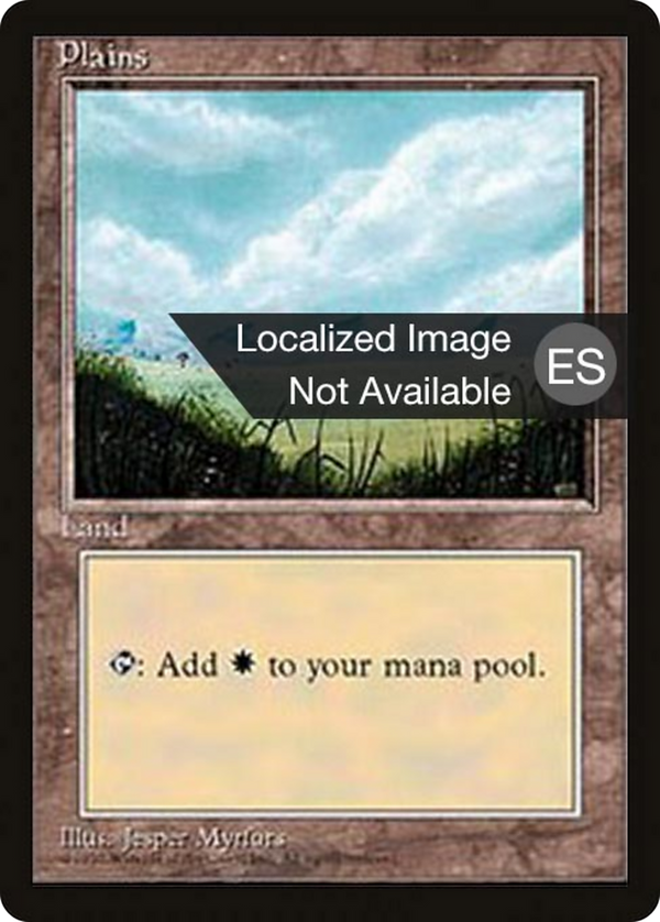 Plains (A) (4BB-188) - Fourth Edition Foreign Black Border