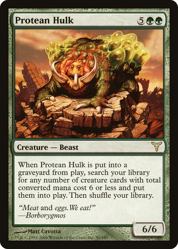 Protean Hulk (DIS-090) - Dissension Foil