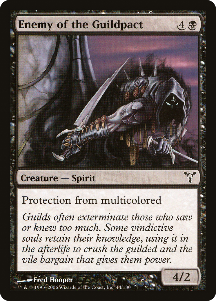 Enemy of the Guildpact (DIS-044) - Dissension Foil