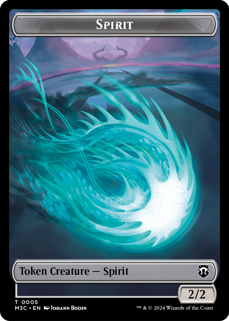 Spirit (TM3C-005) - Modern Horizons 3 Commander Tokens