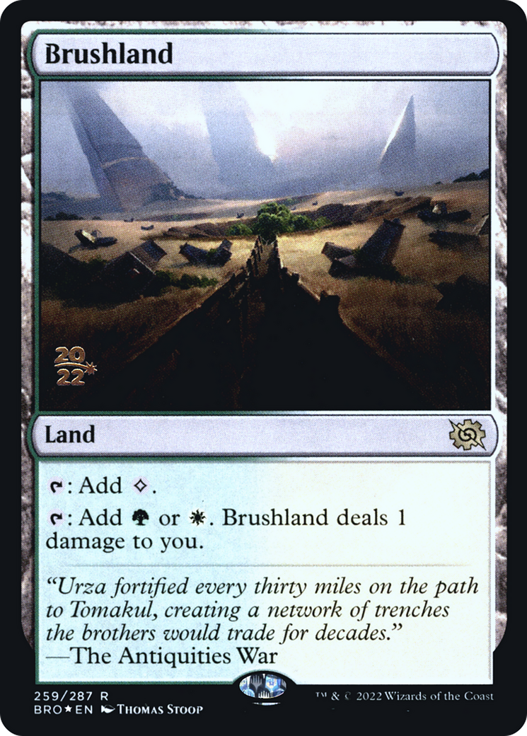Brushland (PRE-259) - The Brothers' War Promos Foil