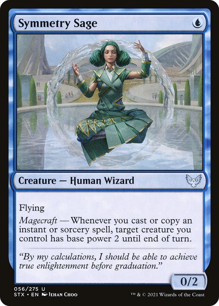 Symmetry Sage (STX-056) - Strixhaven: School of Mages