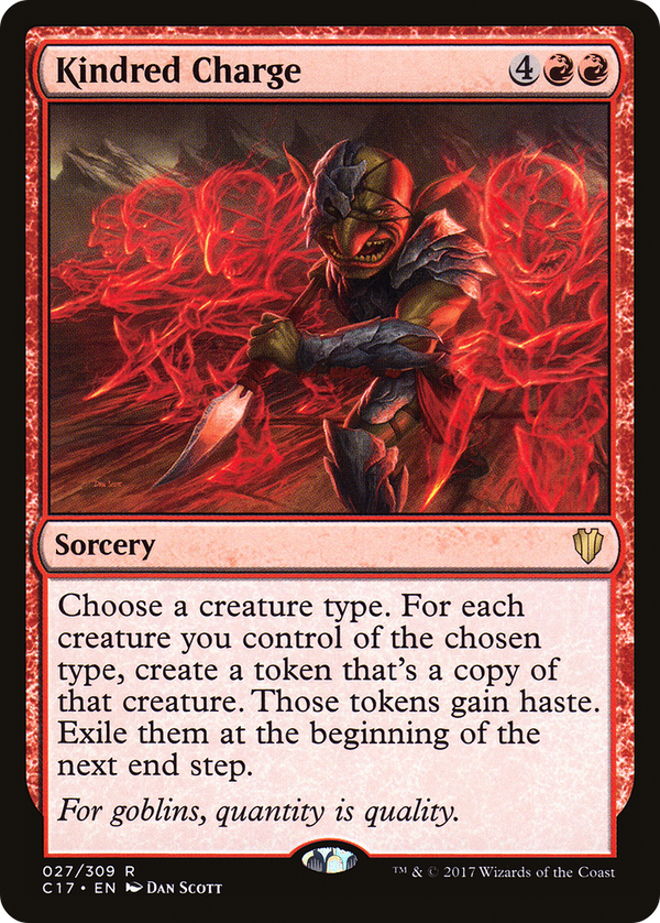 Kindred Charge (C17-027) - Commander 2017