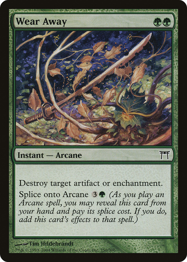 Wear Away (CHK-250) - Champions of Kamigawa Foil