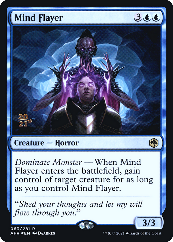 Mind Flayer (PRE-063) - Adventures in the Forgotten Realms Promos Foil