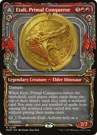 Etali, Primal Conqueror (Showcase) (MOM-298) - March of the Machine: (Showcase)
