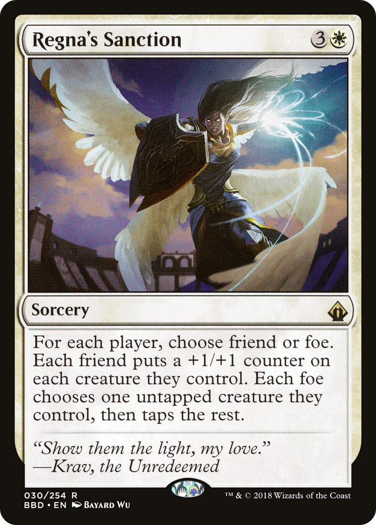 Regna's Sanction (BBD-030) - Battlebond