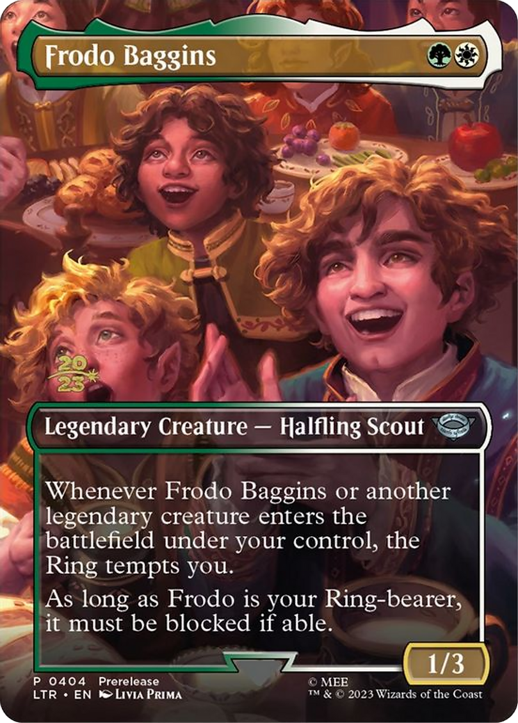 Frodo Baggins (PRE-404) - Tales of Middle-earth Promos (Borderless) Foil