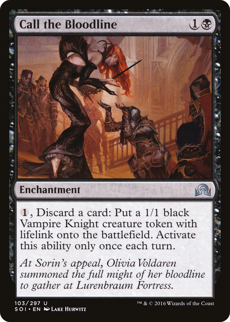 Call the Bloodline (SOI-103) - Shadows over Innistrad