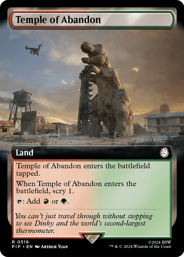 Temple of Abandon (Extended Art) (PIP-516) - Fallout: (Extended Art)