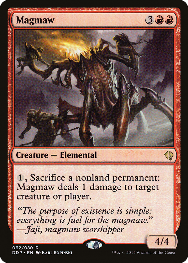 Magmaw (DDP-062) - Duel Decks: Zendikar vs. Eldrazi