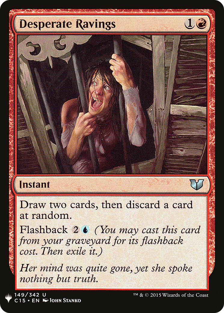 Desperate Ravings (LIST-149) - The List