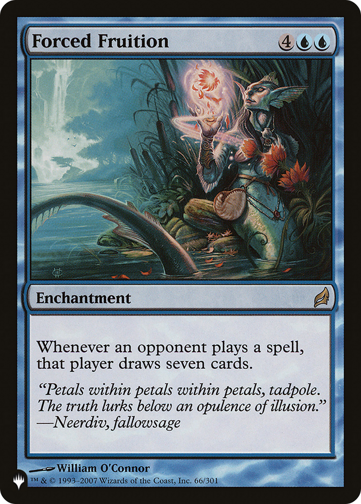 Forced Fruition (LIST-66/301) - The List