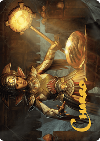 Curator of Sun's Creation // Curator of Sun's Creation (ALCI-018) - The Lost Caverns of Ixalan Art Series (Borderless)