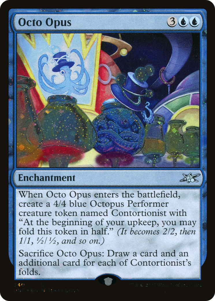 Octo Opus (Galaxy Foil) (UNF-340) - Unfinity Foil