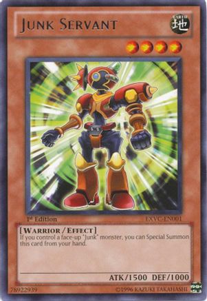 Junk Servant (EXVC-EN001) - Extreme Victory Unlimited