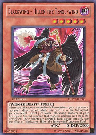 Blackwing - Hillen the Tengu-wind (EXVC-EN008) - Extreme Victory Unlimited
