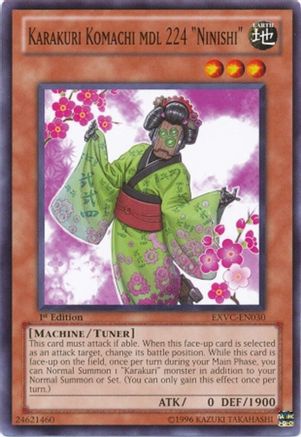Karakuri Komachi mdl 224 "Ninishi" (EXVC-EN030) - Extreme Victory Unlimited