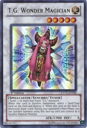T.G. Wonder Magician (EXVC-EN040) - Extreme Victory 1st Edition