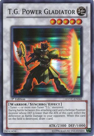 T.G. Power Gladiator (EXVC-EN041) - Extreme Victory Unlimited
