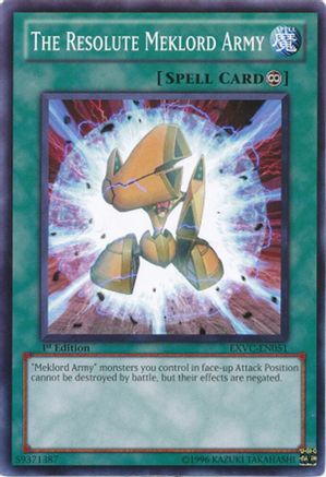 The Resolute Meklord Army (EXVC-EN051) - Extreme Victory 1st Edition