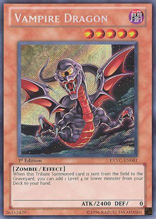 Vampire Dragon (EXVC-EN081) - Extreme Victory Unlimited