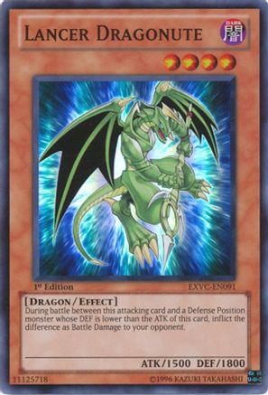 Lancer Dragonute (EXVC-EN091) - Extreme Victory 1st Edition