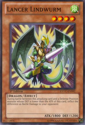 Lancer Lindwurm (EXVC-EN092) - Extreme Victory 1st Edition