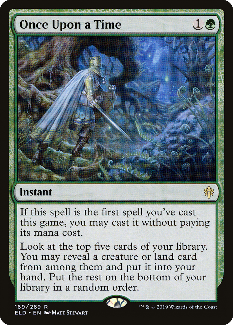 Once Upon a Time (ELD-169) - Throne of Eldraine
