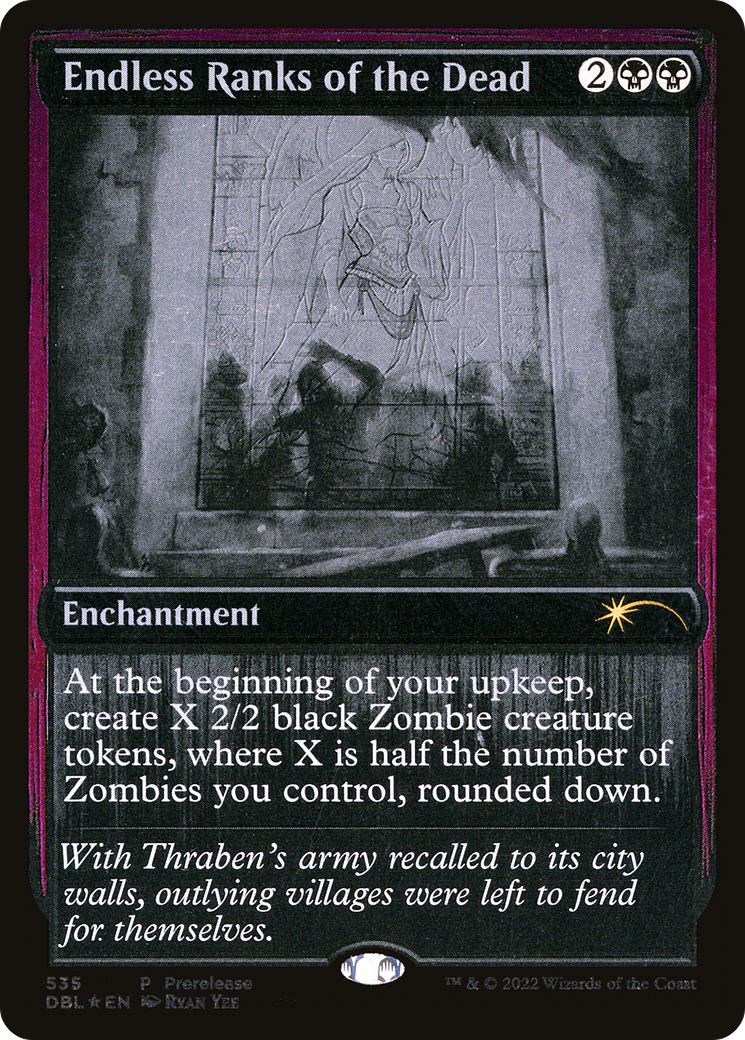Endless Ranks of the Dead (PRE-535) - Innistrad: Double Feature Foil