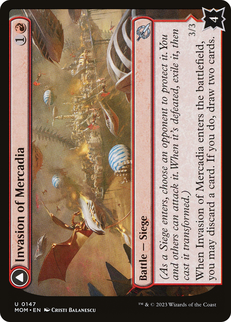 Invasion of Mercadia (MOM-147) - March of the Machine