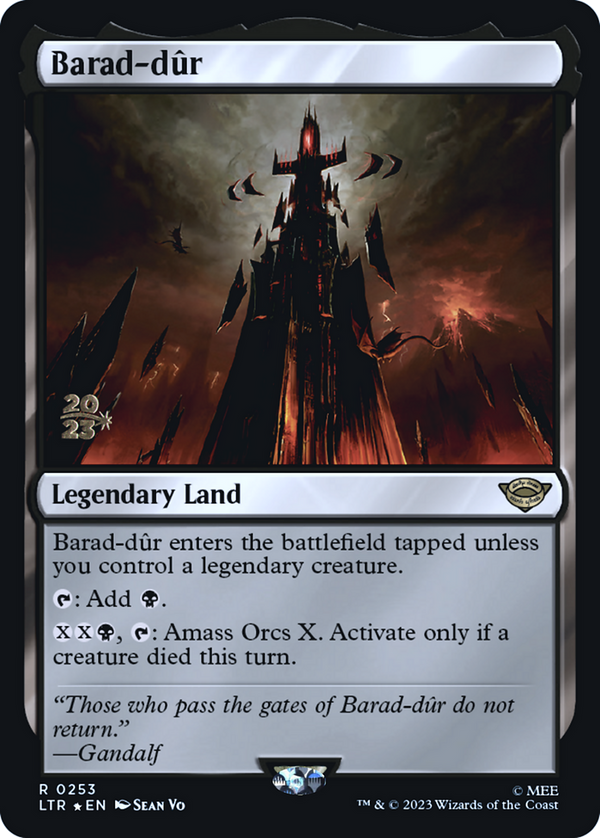 Barad-dur (PRE-253) - Tales of Middle-earth Promos Foil