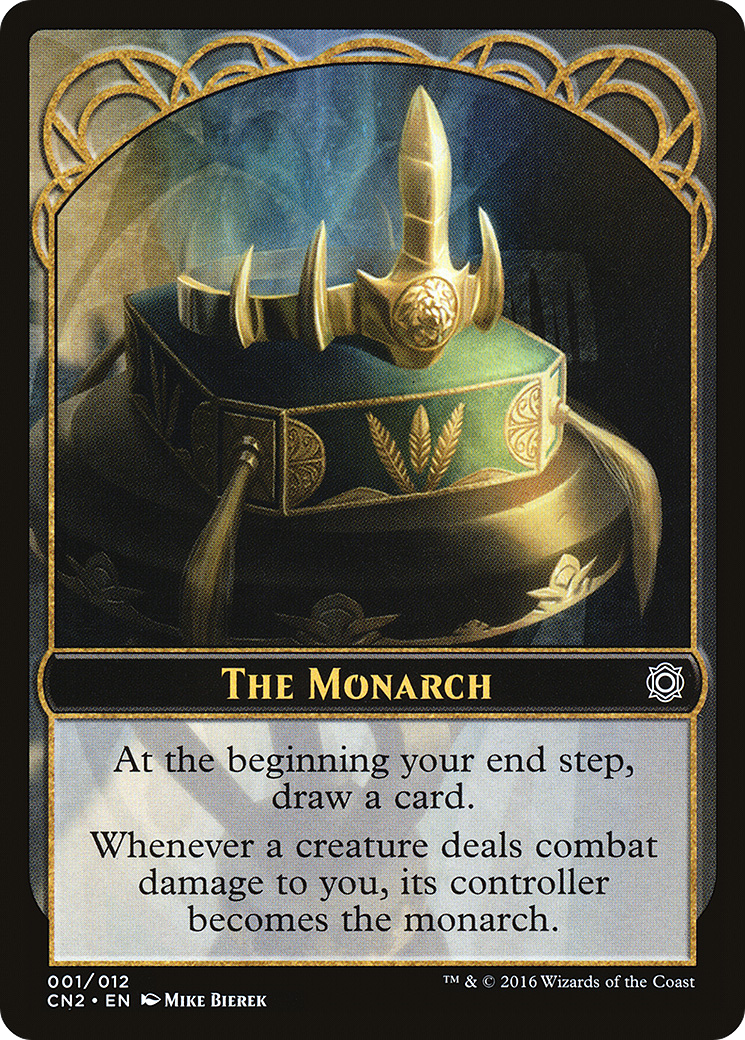 The Monarch Token (CN2-001) - Conspiracy: Take the Crown Tokens