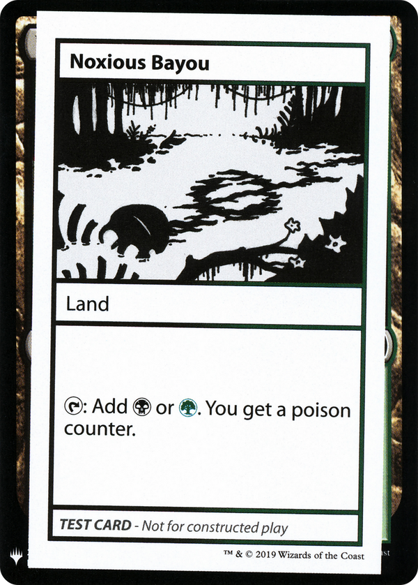 Noxious Bayou (CMB1-) - Mystery Booster Playtest Cards 2019