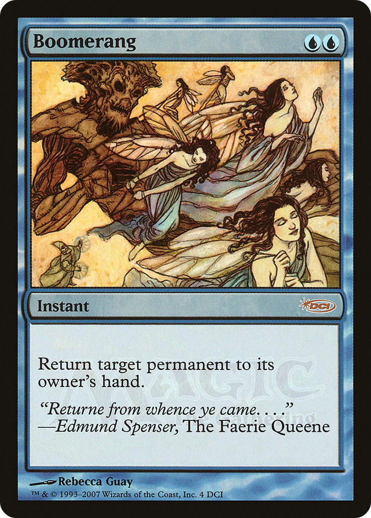 Boomerang (WPN-004) - DCI Promos Foil
