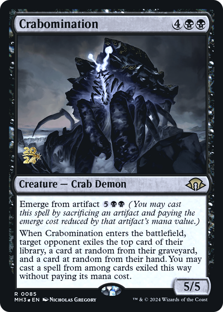 Crabomination (PRE-085) - Modern Horizons 3 Promos Foil