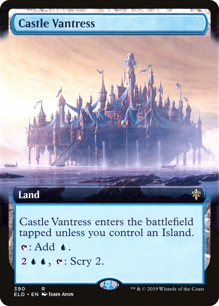 Castle Vantress (Extended Art) (ELD-390) - Throne of Eldraine: (Extended Art)
