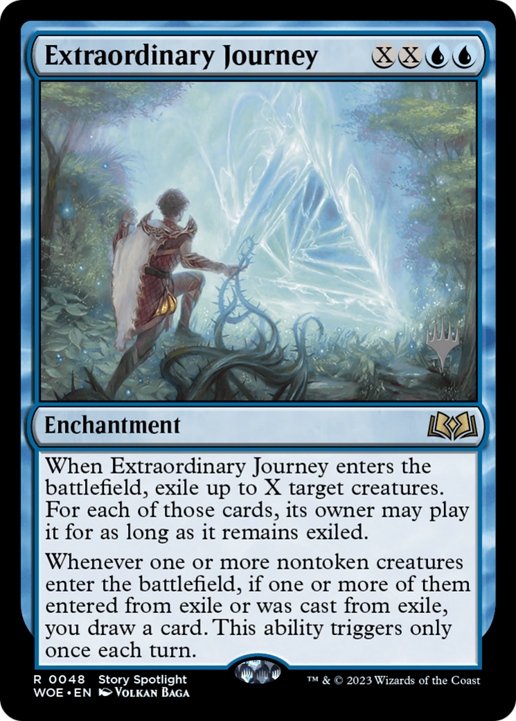 Extraordinary Journey (PPWOE-048) - Wilds of Eldraine Promos