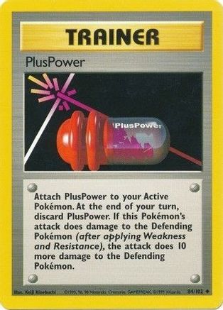 PlusPower 084  Base Set - Uncommon